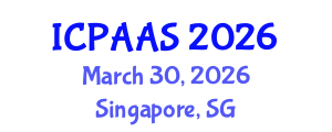 International Conference on Political and Administrative Sciences (ICPAAS) March 30, 2026 - Singapore, Singapore International Conference on Political and Administrative Sciences (ICPAAS) March 30, 2026 - Singapore, Singapore
