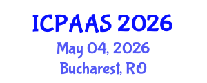International Conference on Political and Administrative Sciences (ICPAAS) May 04, 2026 - Bucharest, Romania International Conference on Political and Administrative Sciences (ICPAAS) May 04, 2026 - Bucharest, Romania