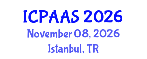 International Conference on Political and Administrative Sciences (ICPAAS) November 08, 2026 - Istanbul, Turkey International Conference on Political and Administrative Sciences (ICPAAS) November 08, 2026 - Istanbul, Turkey