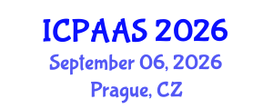 International Conference on Political and Administrative Sciences (ICPAAS) September 06, 2026 - Prague, Czechia International Conference on Political and Administrative Sciences (ICPAAS) September 06, 2026 - Prague, Czechia