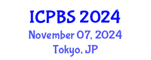 International Conference on Political and Behavioral Sciences (ICPBS) November 07, 2024 - Tokyo, Japan