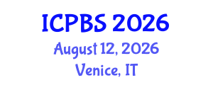 International Conference on Political and Behavioral Sciences (ICPBS) August 12, 2026 - Venice, Italy