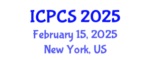 International Conference on Political and Cultural Studies (ICPCS) February 15, 2025 - New York, United States