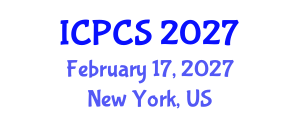International Conference on Political and Cultural Studies (ICPCS) February 17, 2027 - New York, United States