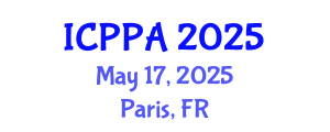 International Conference on Political and Public Administration (ICPPA) May 17, 2025 - Paris, France