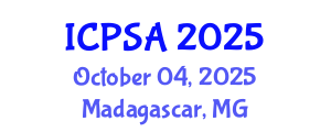International Conference on Political Science and Activity (ICPSA) October 04, 2025 - Madagascar, Madagascar
