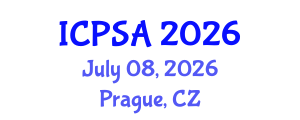 International Conference on Political Science and Activity (ICPSA) July 08, 2026 - Prague, Czechia