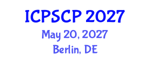 International Conference on Political Science and Comparative Politics (ICPSCP) May 20, 2027 - Berlin, Germany International Conference on Political Science and Comparative Politics (ICPSCP) May 20, 2027 - Berlin, Germany