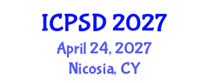 International Conference on Political Science and Diplomacy (ICPSD) April 24, 2027 - Nicosia, Cyprus International Conference on Political Science and Diplomacy (ICPSD) April 24, 2027 - Nicosia, Cyprus
