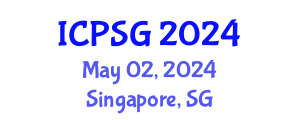 International Conference on Political Science and Globalization (ICPSG) May 02, 2024 - Singapore, Singapore
