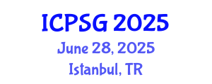 International Conference on Political Science and Globalization (ICPSG) June 28, 2025 - Istanbul, Turkey