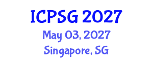 International Conference on Political Science and Globalization (ICPSG) May 03, 2027 - Singapore, Singapore International Conference on Political Science and Globalization (ICPSG) May 03, 2027 - Singapore, Singapore