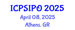International Conference on Political Science and International Political Order (ICPSIPO) April 08, 2025 - Athens, Greece