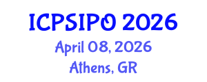 International Conference on Political Science and International Political Order (ICPSIPO) April 08, 2026 - Athens, Greece