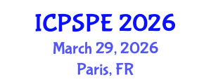 International Conference on Political Science and Political Economy (ICPSPE) March 29, 2026 - Paris, France