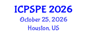 International Conference on Political Science and Political Economy (ICPSPE) October 25, 2026 - Houston, United States International Conference on Political Science and Political Economy (ICPSPE) October 25, 2026 - Houston, United States