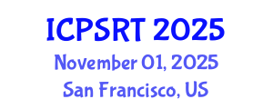International Conference on Political Science and Regime Types (ICPSRT) November 01, 2025 - San Francisco, United States