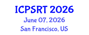 International Conference on Political Science and Regime Types (ICPSRT) June 07, 2026 - San Francisco, United States