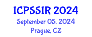 International Conference on Political Science, Sociology and International Relations (ICPSSIR) September 05, 2024 - Prague, Czechia