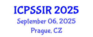 International Conference on Political Science, Sociology and International Relations (ICPSSIR) September 06, 2025 - Prague, Czechia