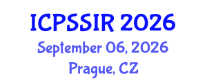 International Conference on Political Science, Sociology and International Relations (ICPSSIR) September 06, 2026 - Prague, Czechia