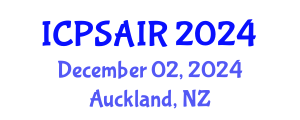International Conference on Political Sciences and International Relations (ICPSAIR) December 02, 2024 - Auckland, New Zealand