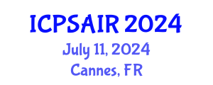 International Conference on Political Sciences and International Relations (ICPSAIR) July 11, 2024 - Cannes, France