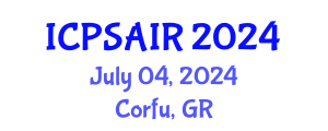 International Conference on Political Sciences and International Relations (ICPSAIR) July 04, 2024 - Corfu, Greece