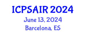 International Conference on Political Sciences and International Relations (ICPSAIR) June 13, 2024 - Barcelona, Spain