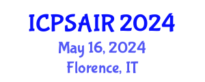 International Conference on Political Sciences and International Relations (ICPSAIR) May 16, 2024 - Florence, Italy
