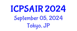 International Conference on Political Sciences and International Relations (ICPSAIR) September 05, 2024 - Tokyo, Japan