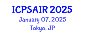 International Conference on Political Sciences and International Relations (ICPSAIR) January 07, 2025 - Tokyo, Japan