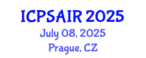 International Conference on Political Sciences and International Relations (ICPSAIR) July 08, 2025 - Prague, Czechia