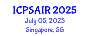 International Conference on Political Sciences and International Relations (ICPSAIR) July 05, 2025 - Singapore, Singapore
