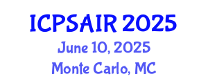 International Conference on Political Sciences and International Relations (ICPSAIR) June 10, 2025 - Monte Carlo, Monaco
