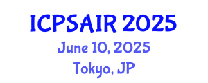 International Conference on Political Sciences and International Relations (ICPSAIR) June 10, 2025 - Tokyo, Japan