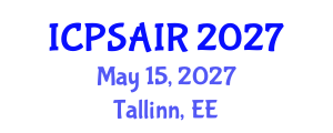 International Conference on Political Sciences and International Relations (ICPSAIR) May 15, 2027 - Tallinn, Estonia International Conference on Political Sciences and International Relations (ICPSAIR) May 15, 2027 - Tallinn, Estonia