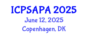 International Conference on Political Sciences and Policy Analysis (ICPSAPA) June 12, 2025 - Copenhagen, Denmark International Conference on Political Sciences and Policy Analysis (ICPSAPA) June 12, 2025 - Copenhagen, Denmark