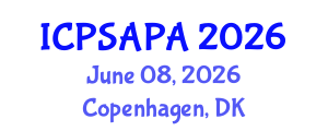 International Conference on Political Sciences and Policy Analysis (ICPSAPA) June 08, 2026 - Copenhagen, Denmark