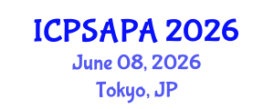 International Conference on Political Sciences and Policy Analysis (ICPSAPA) June 08, 2026 - Tokyo, Japan International Conference on Political Sciences and Policy Analysis (ICPSAPA) June 08, 2026 - Tokyo, Japan