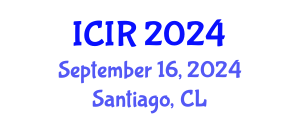 International Conference on Politics and International Relations (ICIR) September 16, 2024 - Santiago, Chile