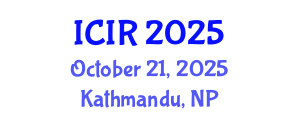International Conference on Politics and International Relations (ICIR) October 21, 2025 - Kathmandu, Nepal