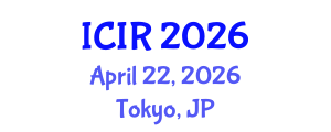 International Conference on Politics and International Relations (ICIR) April 22, 2026 - Tokyo, Japan