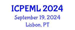 International Conference on Politics, Economics, Management and Law (ICPEML) September 19, 2024 - Lisbon, Portugal