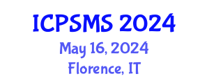 International Conference on Politics, Sociology and Media Studies (ICPSMS) May 16, 2024 - Florence, Italy