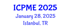 International Conference on Polymer and Material Engineering (ICPME) January 28, 2025 - Istanbul, Turkey