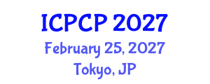 International Conference on Polymer Chemistry and Physics (ICPCP) February 25, 2027 - Tokyo, Japan International Conference on Polymer Chemistry and Physics (ICPCP) February 25, 2027 - Tokyo, Japan