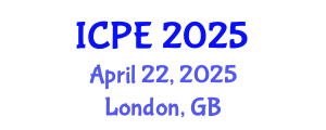 International Conference on Polymer Engineering (ICPE) April 22, 2025 - London, United Kingdom
