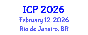 International Conference on Polymer (ICP) February 12, 2026 - Rio de Janeiro, Brazil