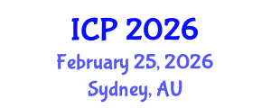 International Conference on Polymer (ICP) February 25, 2026 - Sydney, Australia